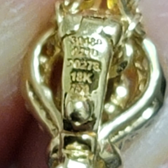 18K Orange Coral Gemstone pendant Brand new🔥 - Picture 5 of 9